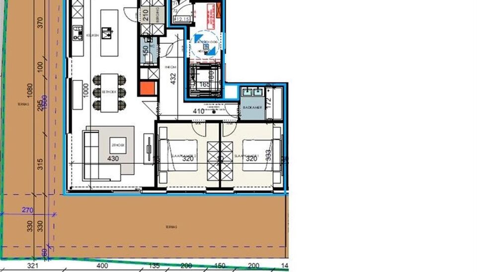 Penthouse te koop in Asse